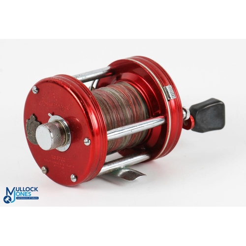 8 - Abu Sweden Ambassadeur multiplier reel 6000, foot No 060600, side tensioner, runs very smooth. With ... 