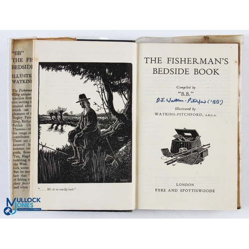 87 - BB the Fisherman's Bedside Book Signed 1st edition H/b with D/j G