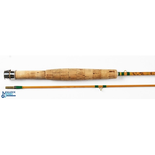 888 - Interesting refurbished split cane trout small stream fly rod - 6' 6