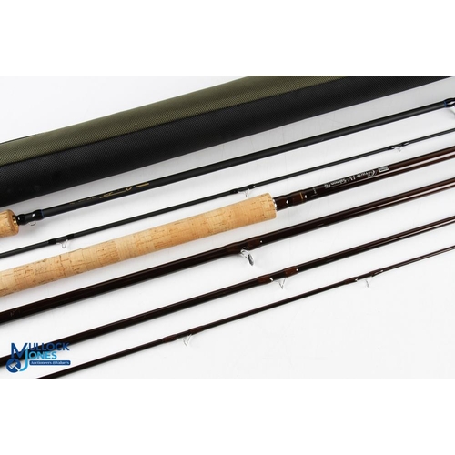 1099 - Shakespeare Oracle 4, 4.5 metre, 4 section carbon, #10/11, salmon fly rod, fine condition, lined but... 