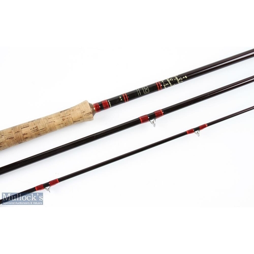 41 - Hardy Bros graphite salmon fly deluxe carbon rod 13' 9