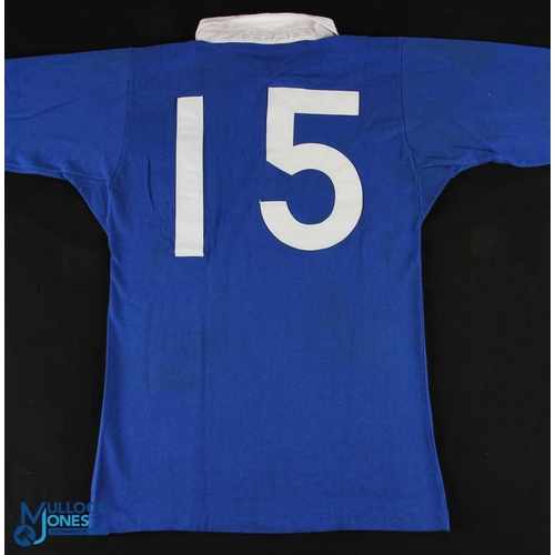 1960s France Matchworn Rugby Jersey: Worn by full