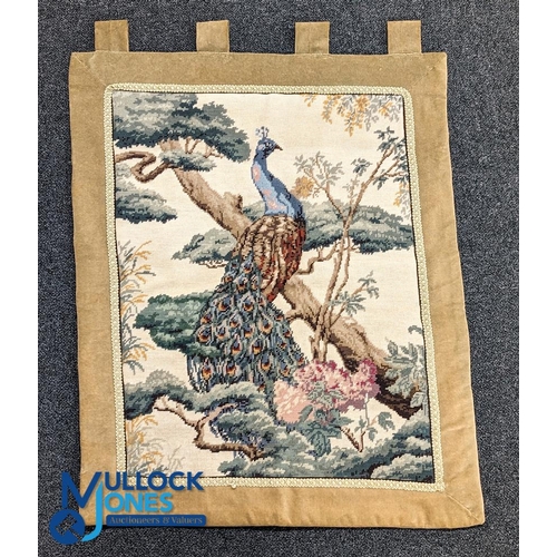 137 - Franklin Mint Wall Hanging Tapestry 