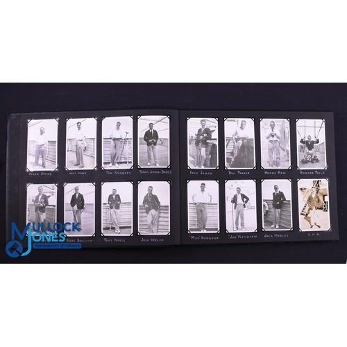 17 - Unique Photo Album of the 1930 British & I Lions Tour plus On-Board Personal Photos & Negatives (120... 