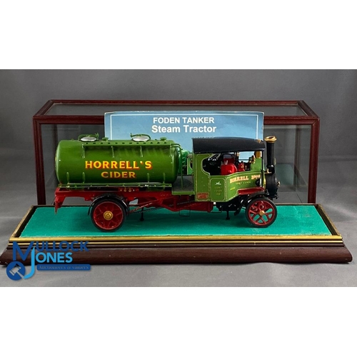 175 - South Eastern Fine cast Foden Tanker Steam Tractor, a white metal kit 1:32 scale, fully made with gl... 