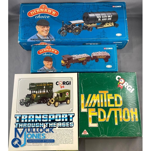 180 - Corgi Dibnah's Choice Steam Showman Steam Engine Models, plus 2 corgi limited editions to include C2... 