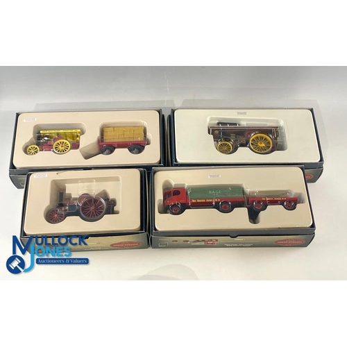 193 - Corgi Vintage Glory of Steam Showman Steam Engine Models, to include Garrett Road tractor 80307, Fow... 