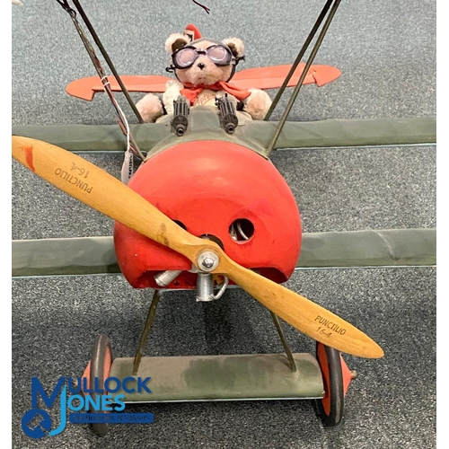 202 - Large Fokker Dr 1 German Red Barron WW1 Model Plane Aeroplane Aviation, has been a radio-controlled ... 