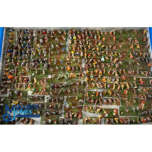 269 - 25mm DBA Viking Saxon Metal Historical Gaming Foot Soldiers Figures, a large collection, well finish... 