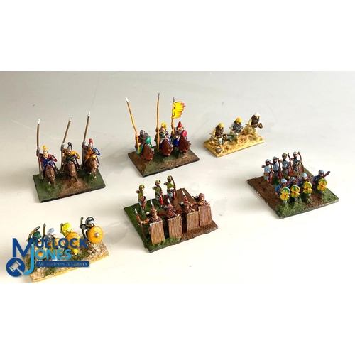 273 - 25mm DBA Persians Metal Historical Gaming Soldiers Figures, to include foot soldiers and horseback f... 