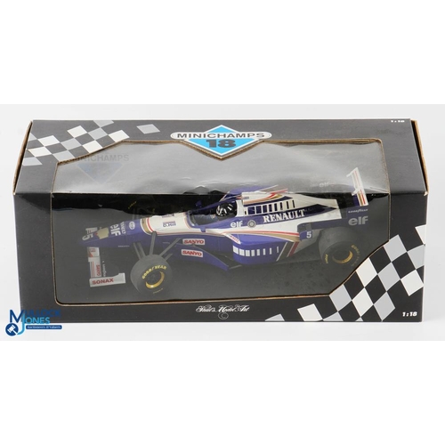 280 - Damon Hill 'Williams' Minichamps 18 Championship Year FW18 Diecast Model 1:18 180 960005 - boxed