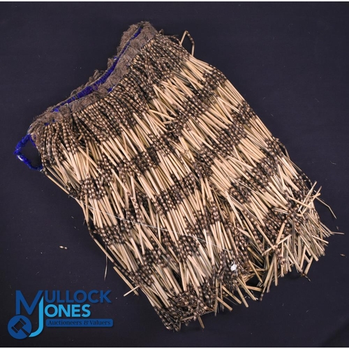 56 - Maori Grass Skirt presented to British Lions 1930 Tourist: Somewhat fragile, detaching and splitting... 