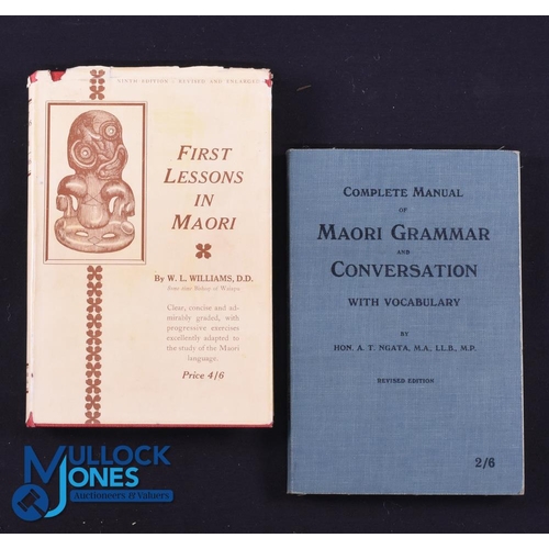 63 - Maori Grammar and Instruction Books (2): Whether used or not, whether supplied to all the Lions or n... 