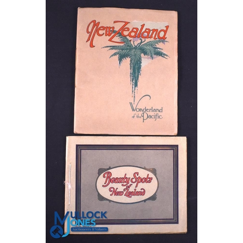 64 - 1930s New Zealand National Tourist Publicity Books and Map (3): Presented on arrival, 'NZ Wonderland... 