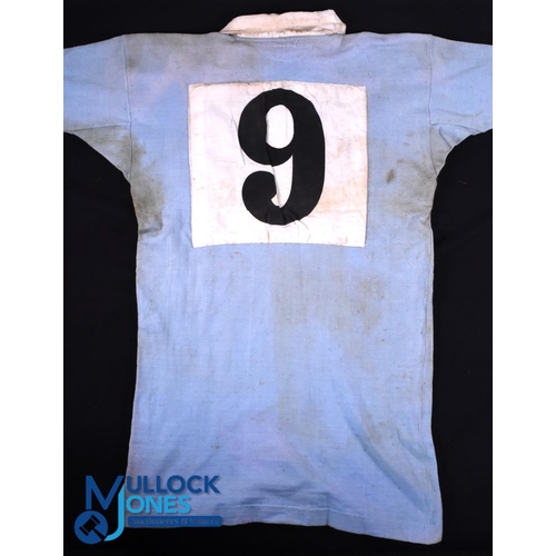 76 - Rare 1930 NSW Waratahs Matchworn Jersey v British & I Lions: Clearly match worn including some stain... 