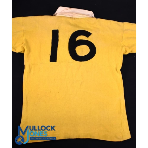 77 - Rare 1930 Western Australia Matchworn Jersey v British & I Lions: Clearly match worn with a little l... 