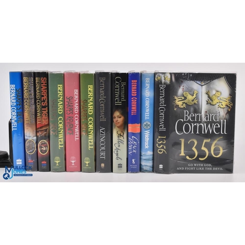 859 - First Editions - Bernard Cornwell (23) - 'Sharpe' novels. Carton of first edition Cornwell books inc... 