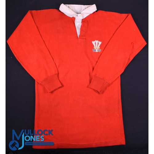 99 - 1970 JPR Williams Matchworn Welsh Jersey v S Africa: Particularly ironic in the face of his very rec... 