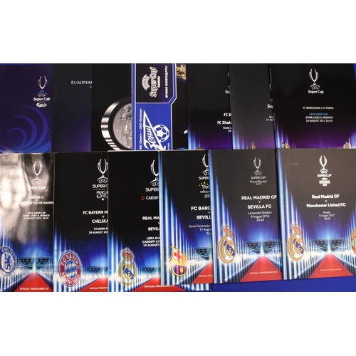 1361 - UEFA Super Cup Finals 2008 Manchester Utd v Zenit St Petersburg, 2008 UEFA European Club awards, 200... 