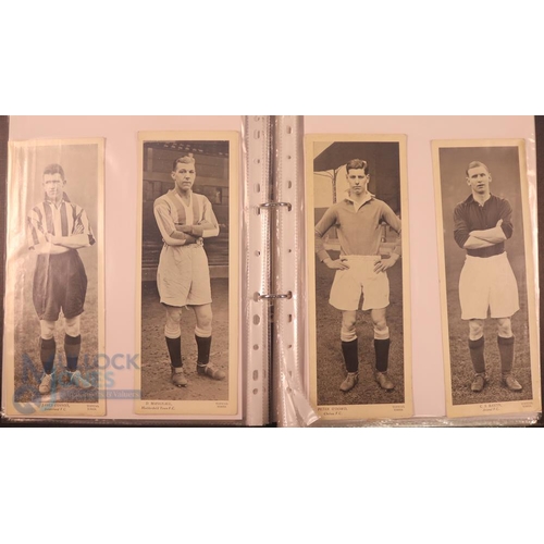 2158 - Selection of trade cards to include 1938 Topical Times b&w large player portraits (25) including Mat... 