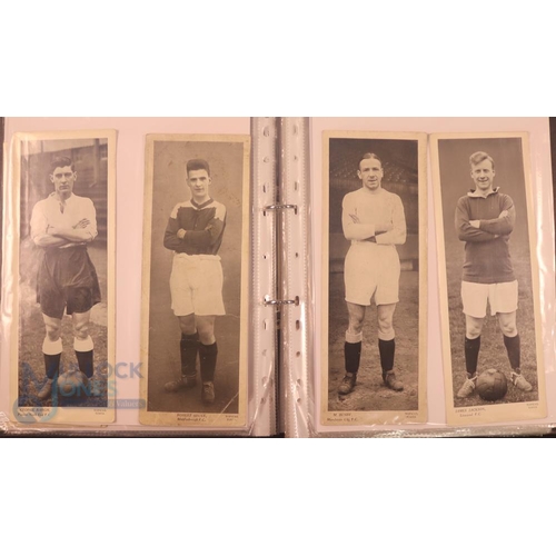 2158 - Selection of trade cards to include 1938 Topical Times b&w large player portraits (25) including Mat... 