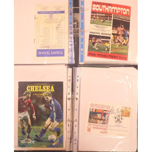 2159 - Collection of football memorabilia to include Topps Match Attax trading cards 2008/09 185 cards in  ... 