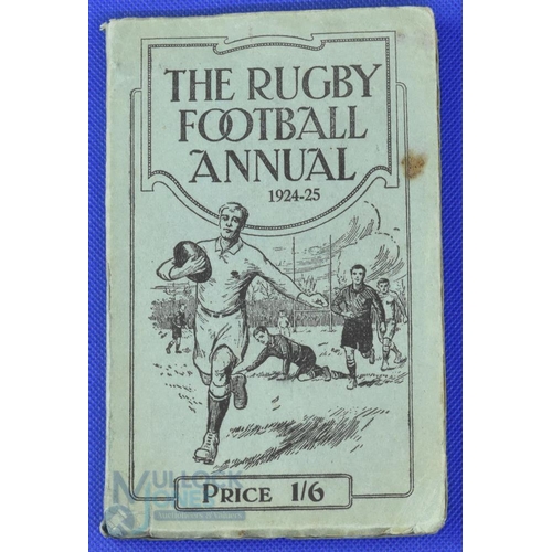 368 - 1924-5 Rugby Football Annual: The popular but quite scarce early issue of the long-running, compact,... 