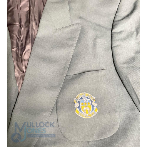 463 - Leeds Rugby League Club blazer former property of Ellery Hanley and signed to inside Best wishes Ell... 