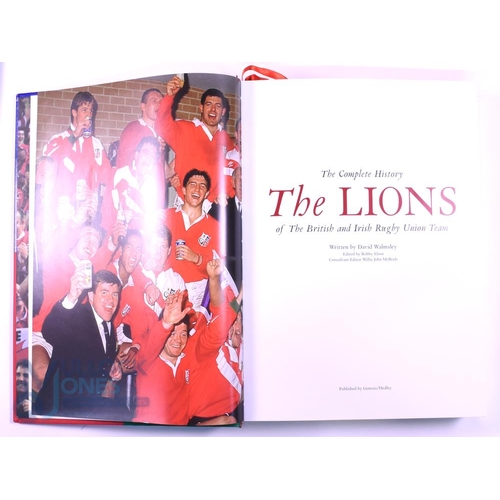 65 - Superb Special Edition British Lions Book: The Lions, by David Walmsley: Published by Genesis Public... 