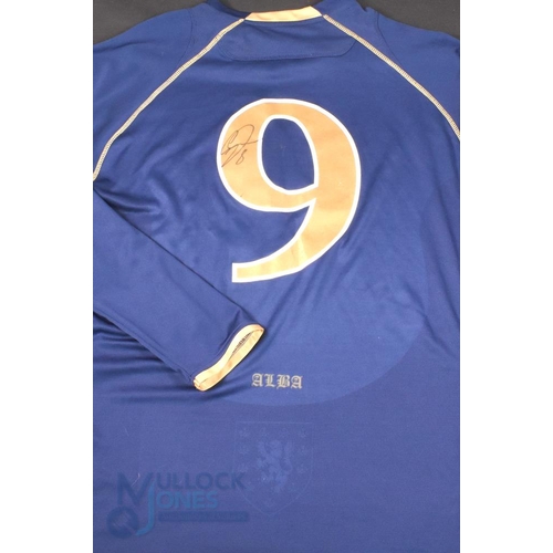 880 - 2008/10 Birmingham City FC away player signed shirt Garry O'Connor No 8 together with 2004 Scotland ... 