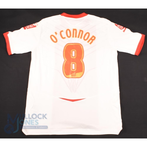 880 - 2008/10 Birmingham City FC away player signed shirt Garry O'Connor No 8 together with 2004 Scotland ... 