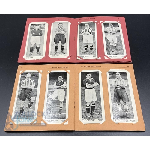 884 - Topical Times Miniature Panel Portraits of Football stars set of 24, Stars of To-Day Photo Album set... 