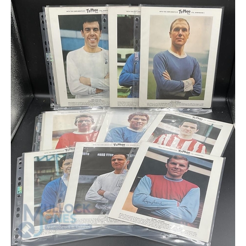 888 - Typhoo Tea Ltd Premium Issues 10 x 8 Famous Football Players Set of 24