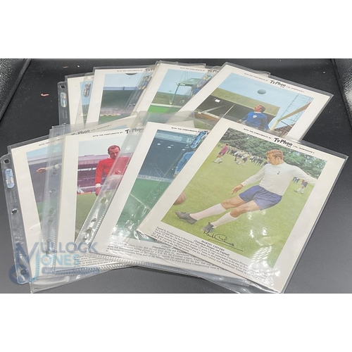 889 - Typhoo Tea Ltd Premium Issues 10 x 8 Famous Football Players in Action Set of 24