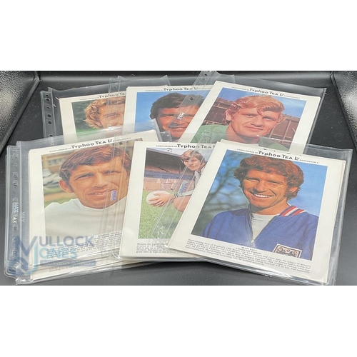 890 - Typhoo Tea Ltd Premium Issues 10 x 8 Famous Football Players Set of 24