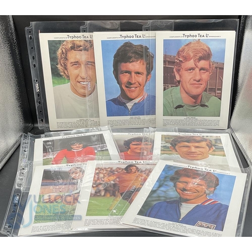 890 - Typhoo Tea Ltd Premium Issues 10 x 8 Famous Football Players Set of 24