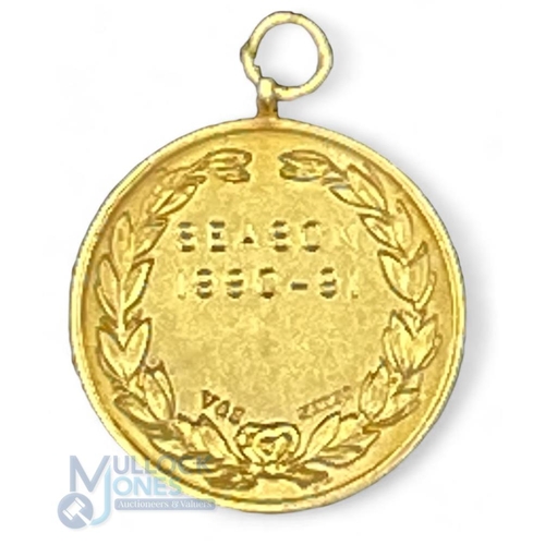 947 - 1990-91 Barclay's League 4th Division Winners 9ct Gold Medal Darlington FC in original case (17.6g)