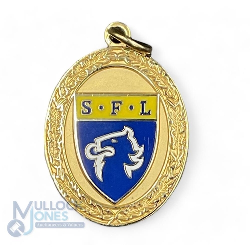 949 - 2009/210 Scottish Football league under 19 Youth League Cup Final runners up medal Livingston FC