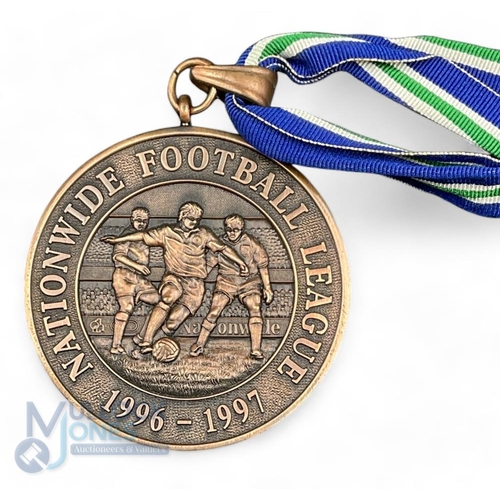 950 - 1996-1997 Nationwide Football League Division 2 Winners Medal Carlisle Utd former property of Warren... 