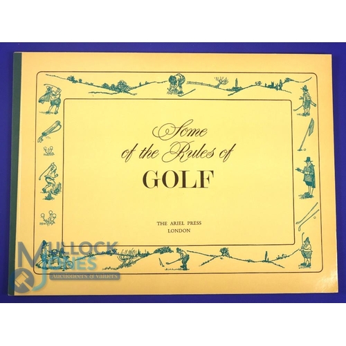 洋書 SOME OF THE RULES OF GOLF Some Of The Rules Of Golf Book Vintage 1966 Print With