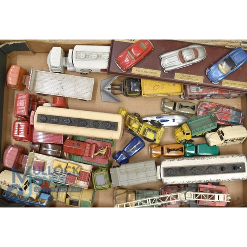 113 - Dinky Toys Play worn Cars & Commercials.  To include Tankers, Lorries, Cranes, Tractors, Sports Cars... 