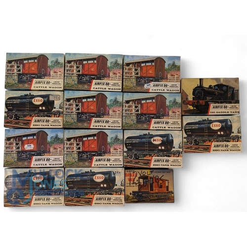142 - Airfix Model OO Guage Rolling Stock Kits. All have been made to a good standard with original boxes ... 