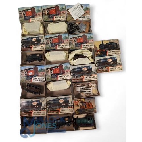 142 - Airfix Model OO Guage Rolling Stock Kits. All have been made to a good standard with original boxes ... 