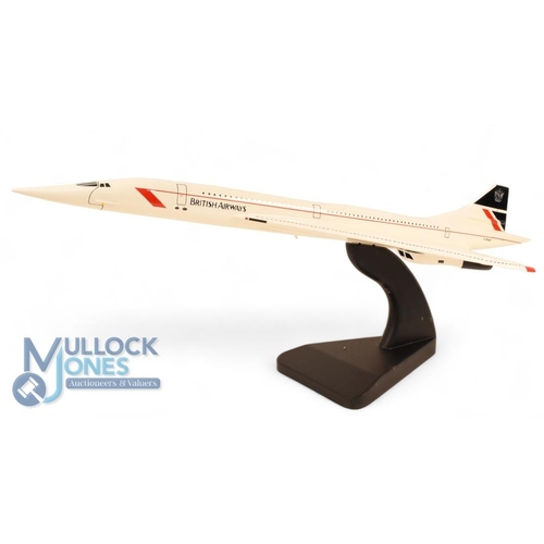 146 - Bravo Delta Models Concorde. British Airways Concorde, made in the Philippines in the original box, ... 