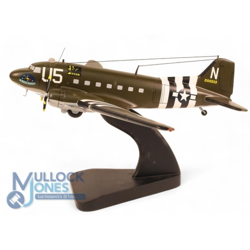 147 - Bravo Delta Models WW2 C47 United States military plane, made in the Philippines in the original box... 