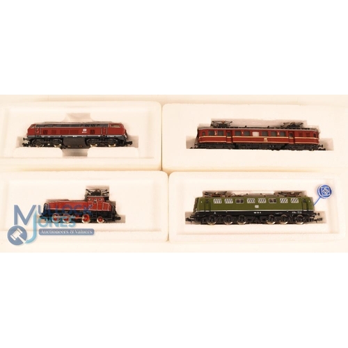 161 - Roco 'N' Gauge 02163b DB Class BR 150 Electric Locomotive. Together with 3 other locomotives 02164a ... 