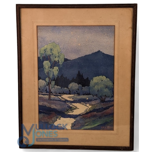 226 - 1930 collection of Impressionist Watercolour Paintings S W D Timmins - amateur artist - who was an a... 