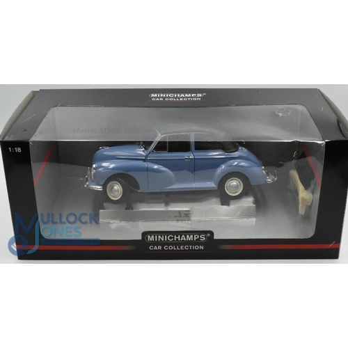 73 - Minichamps Car Collection Morris Minor Cabriolet - Detailed 1:18 scale model for adult collector's m... 
