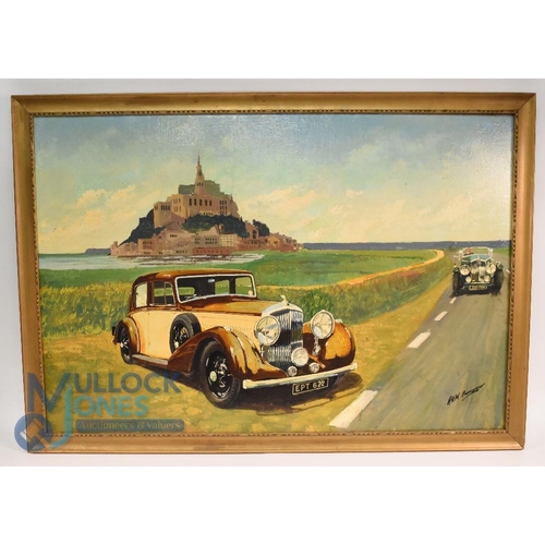 812 - Automotive - Rolls Royce & Bentley - Author Ray Roberts Archive, Paintings and Number Plate - featur... 