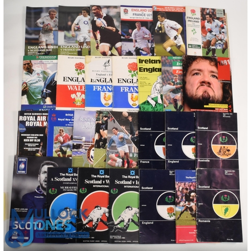 1 - Bumper Box of Rugby Programmes, Annuals etc (100s): Great gap-filler or dealer's delight, hundreds o... 